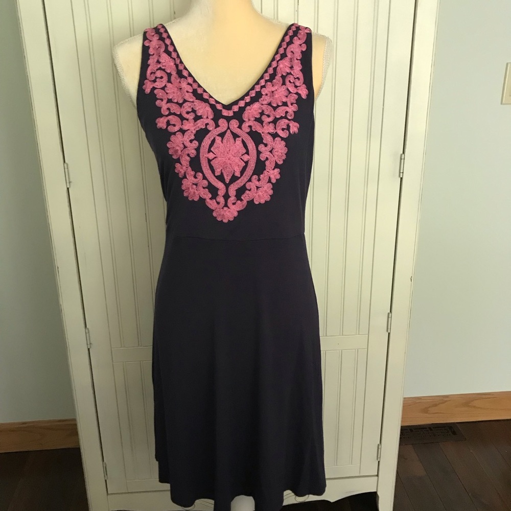 Tribal Femme Embroidered Dress